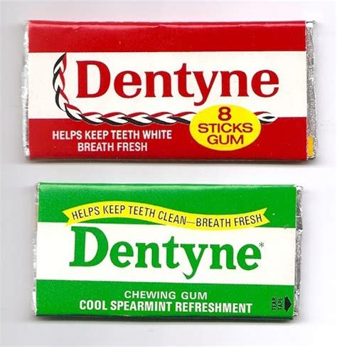 Original Dentyne Gum The Best Various Art Pinterest