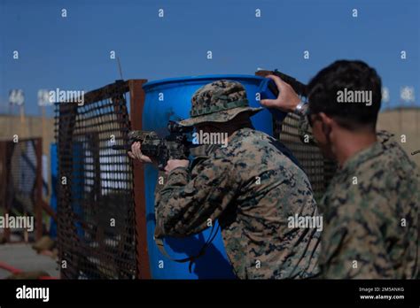 U S Marine Lance Cpl Collin Anderson A Rifleman With Nd Battalion