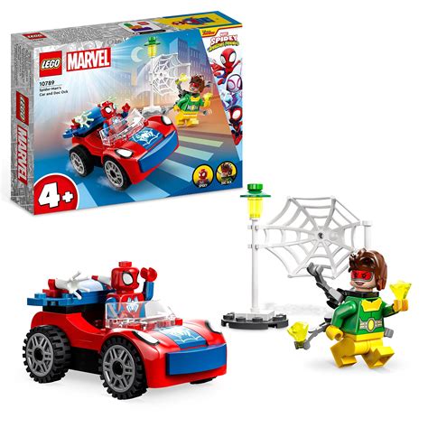 LEGO 10789 Marvel Spider-Man’s Car and Doc Ock Set, Spidey and His