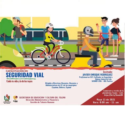 Capacitación Virtual En Seguridad Vial 11 De Mayo De 2021