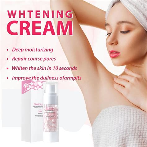 Sakura Underarm Whitening Cream Body Lotion Pearl Moisturizer G