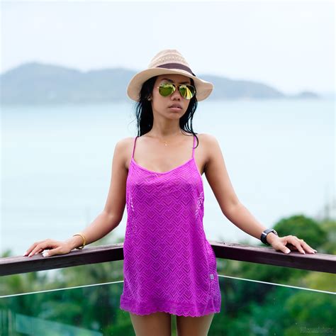 Bikini Model Anda AI Enhanced Purple 002 Topaz Sharpen Faceai Porn Pic