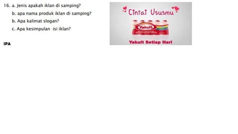 Slogan Yakult