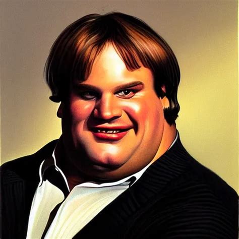 Portrait Of Chris Farley By Boris Vallejo Stable Diffusion Openart