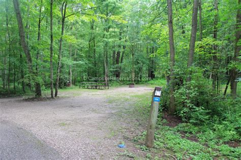 Campsite 104 In Mara Provincial Park Campground At Mara Provincial Park