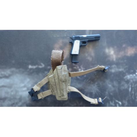 Jual Enterbay DAM VTS Verycool Hot Toys Flagset Batman Knight Gun Holster Jakarta Utara