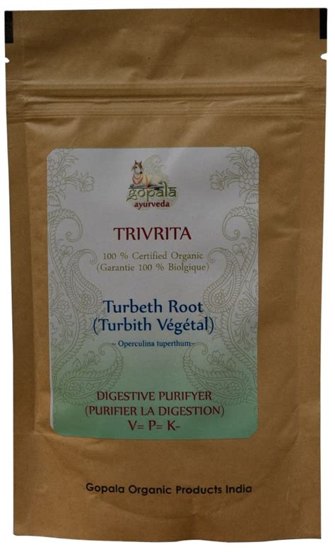 TRIVRITA Operculina tuperthum gélules et poudre BIO Gopala Ayurveda