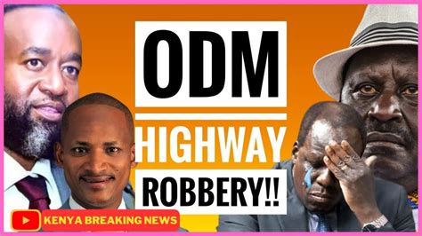 SHOCKING NEWSBabu Owino Joho ATTEMPT To STEAL ODM Party From Raila