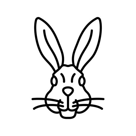 Rabbit Vector Icon 14485479 Vector Art At Vecteezy