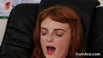 Peculiar Hottie Gets Cumshot On Her Face Swallowing All The Semen XVIDEOS