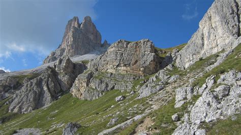 Averau,the dolomites,ferrata,climbing,free pictures - free image from ...