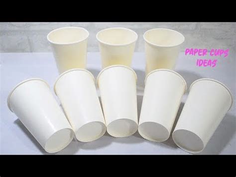 3 Best Reuse Idea With Paper Cups HOW TO RECYCLE PAPER CUPS Best