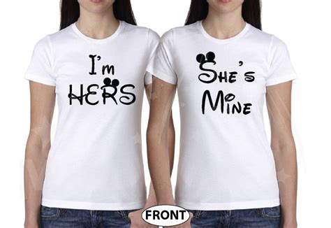 LGBT Lesbian Shes Mine Im Hers With Wedding Date Married With Mickey