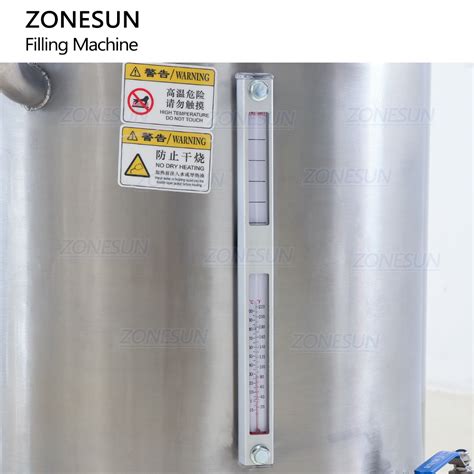 Hot Paraffin Candle Wax Melting Mixing Filling Machine