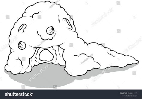 Drawing Anthill Cartoon Illustration Isolated On Stock Vector Royalty