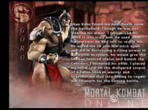Shao Kahn I Win Quotes Quotesgram