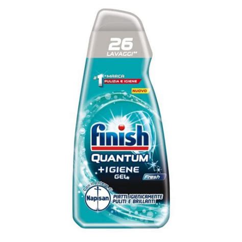 Detergent Gel Pentru Masina De Spalat Vase Finish Quantum Hygiene