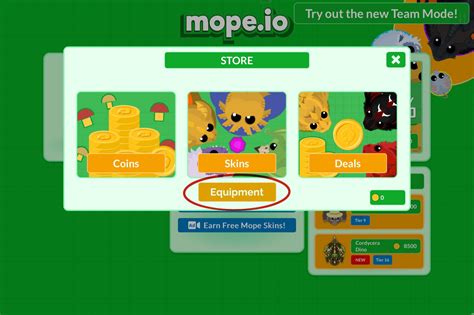 Mope.io Animals Equipments! : r/mopeio