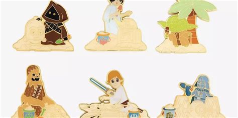 Star Wars Sand Blind Box Pin Set At BoxLunch Disney Pins Blog