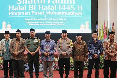 Apresiasi Kapolri Atas Peran Muhammadiyah Dalam Menjaga Kedamaian