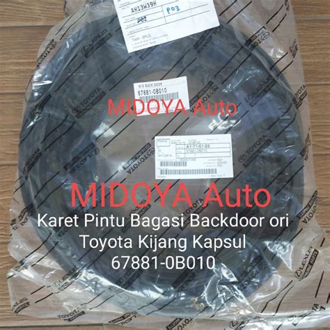 Jual Karet Pintu Bagasi Backdoor Toyota Kijang Kapsul Ori B