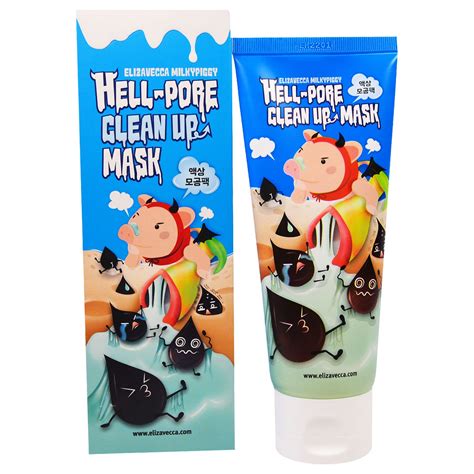 Elizavecca, Hell-Pore Clean Up Mask, 3.38 fl oz (100 ml) - iHerb.com