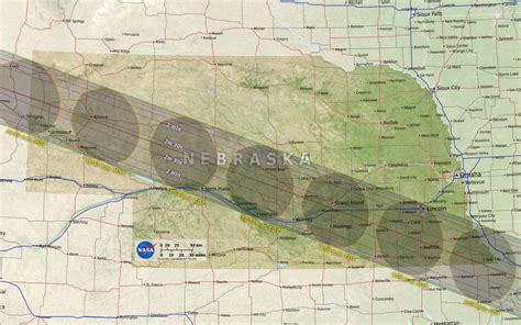 NASA’s super accurate map of the 2017 eclipse