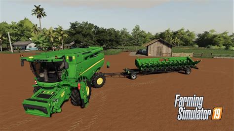 FARMING SIMULATOR 19 CHEGOU A COLHEDEIRA NOVA DA FAZENDA Nova Série