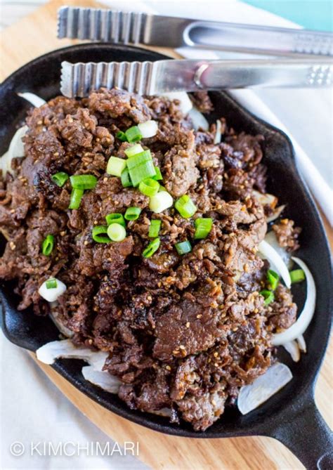 Bulgogi Korean Beef Bbq