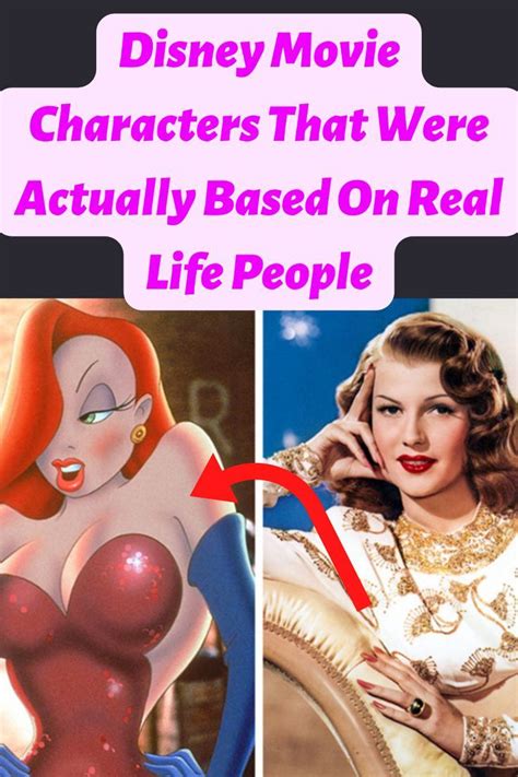 Disney Movie Characters That Were Actually Based On Real Life People