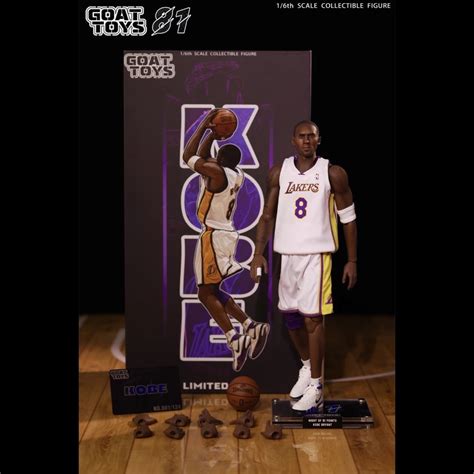 預購 Goattoys 16 Nba可動人偶 湖人隊kobe Bryant 科比81分屠龍夜套裝 蝦皮購物