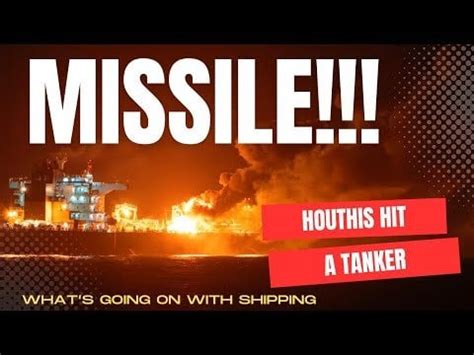 Houthi Attack Tanker Marlin Luanda | Ship on Fire & Abandoned | Indian ...