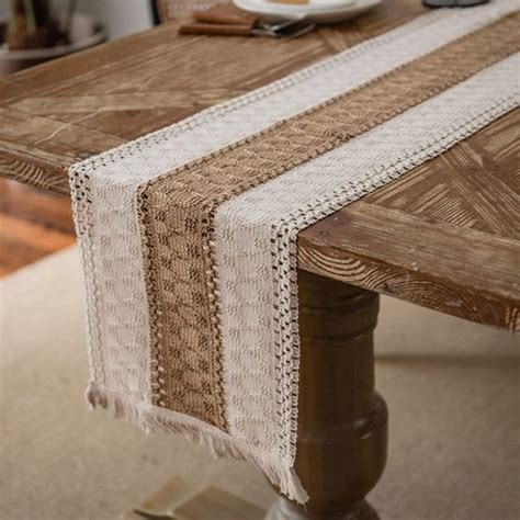 Promo Table Runner Rajut Nordic Premium Vintage Taplak Meja Panjang