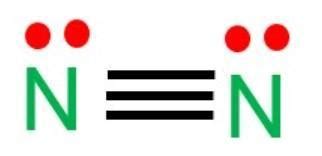 Draw The Lewis Structure For N Nitrogen Is An Unreactive Stable