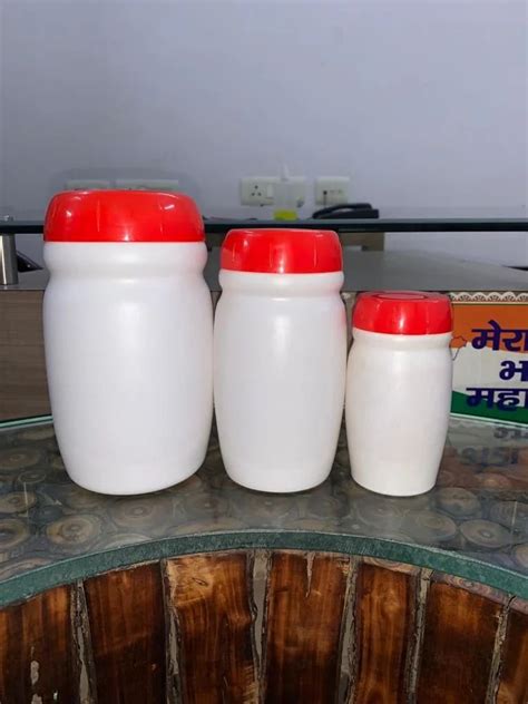 hdpe chyawanprash food grade plastic bottle  ml  rs piece