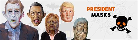 President Masks, Halloween President Masks | GlendaleHalloween