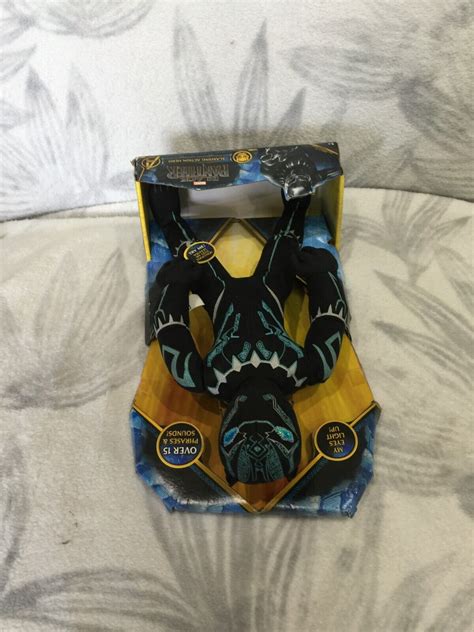 Marvel Black Panther Slashing Action Plush New P11 EBay