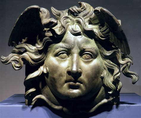 Bronze Head Of Medusa Illustration Ancient History Encyclopedia