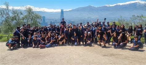 Salida pedagógica al cerro San Cristóbal Colegio Sebastián Elcano de