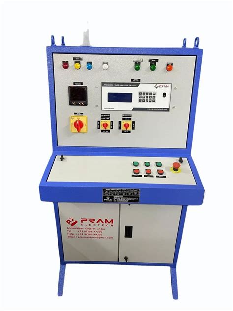 Mild Steel Motor Testing Panel For Industrial Model Name Number Mtp