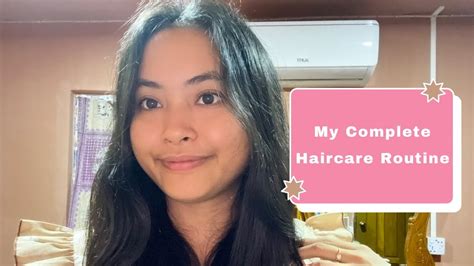 My Complete Hair Care Routine Youtube