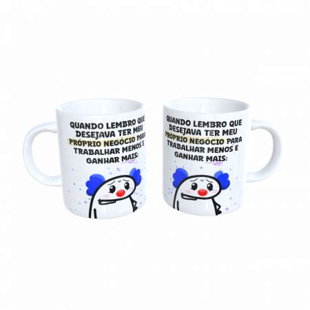 CANECA PERSONALIZADA Flork Frases Engraçadas 9 Dedicarte Artesanato