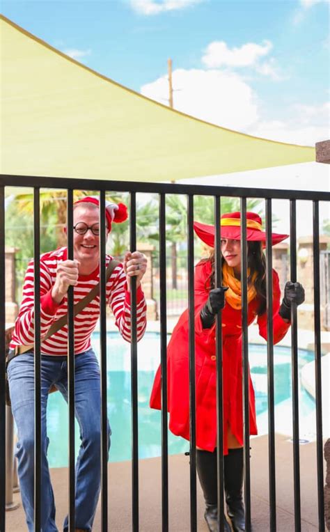 Carmen Sandiego Costume Waldo Couples Costume Add On Friday We