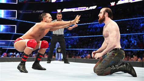 Tye Dillinger Vs Aiden English Smackdown Live April 11 2017 Wwe