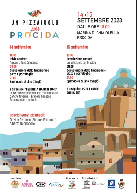 Tutto Pronto Per Il Contest Un Pizzaiolo Per Procida Napoli Village