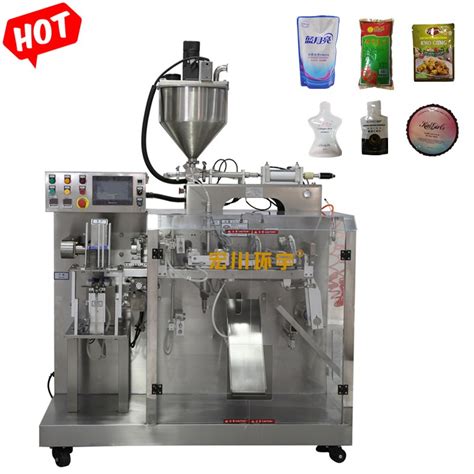 Automatic Filling Sealing Packaging Machine For Food Tomato Chili Salad