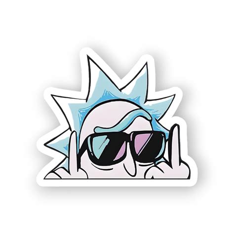 Rick Fuck You Mundo Calcos