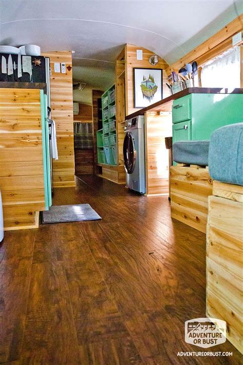 Thrifty Young Couple's Dream Home Is a $17K Converted School Bus (Video ...