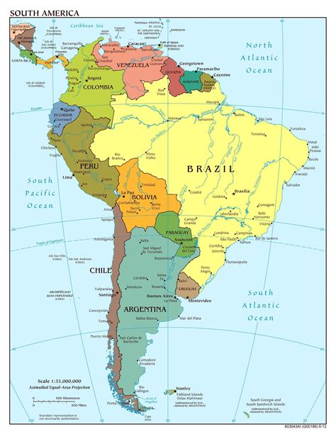 Spanish Speaking Countries Map Worksheet Countries South America