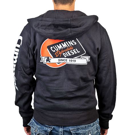 Cummins Fleece Jacket with Red Ball Logo Large - 29409-L - Shop Cummins